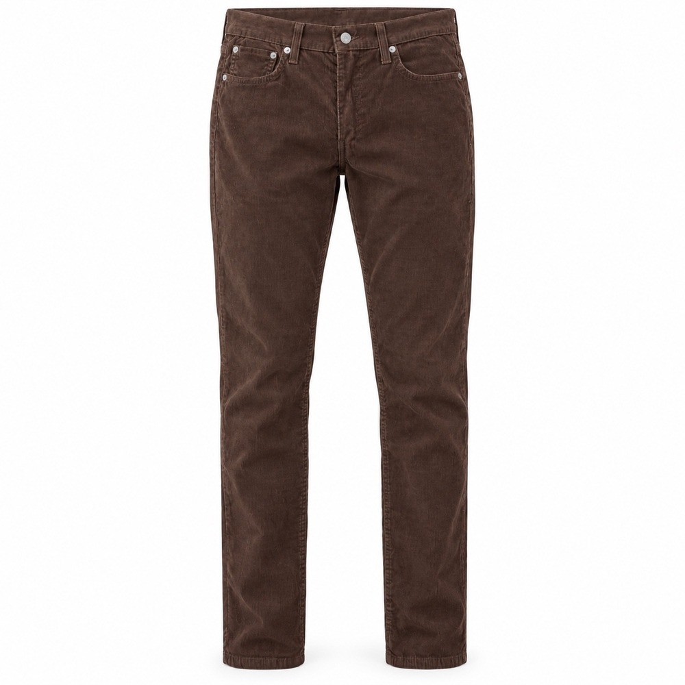 Levi's 511 Slim Fit Corduroy Pants Men 30x32 Brown Academia Classic Workwear Pk
